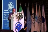 قرائت پیام وزیر نیرو در هجدهمین جشنواره هنرهای تجسمی فجر توسط مدیرعامل سازمان آب و برق خوزستان