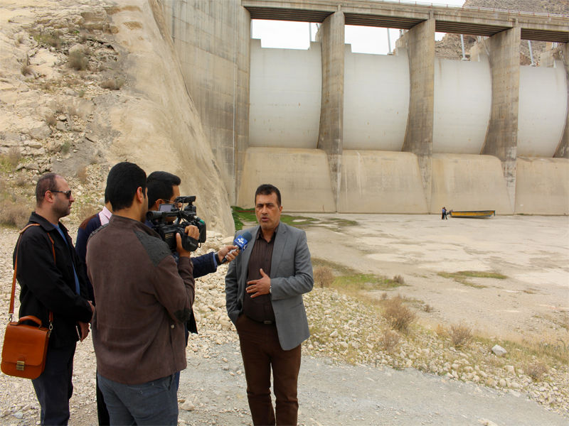 کاهش 82 درصدی ذخیره آب سدمخزنی مارون