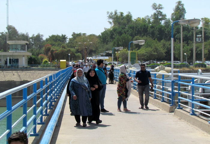 آمادگی سدها و تاسیسات شبکه های آبیاری شمال خوزستان برای استقبال از میهمانان نوروزی 