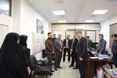 بازدید مدیرعامل از مدیریت مهندسی عمومی سازمان      