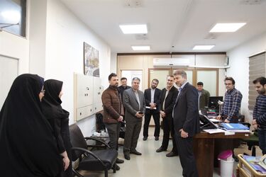 بازدید مدیرعامل از مدیریت مهندسی عمومی سازمان      