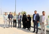 بازدید فرماندار بهبهان از سد انحرافی آسک