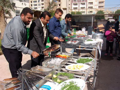 برگزاری جشنواره غذا به نفع کودکان بی سرپرست 