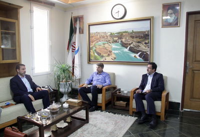 دیدار مدیرعامل سازمان آب و برق خوزستان با نمایندگان مردم مسجدسلیمان، شوش و بهبهان  