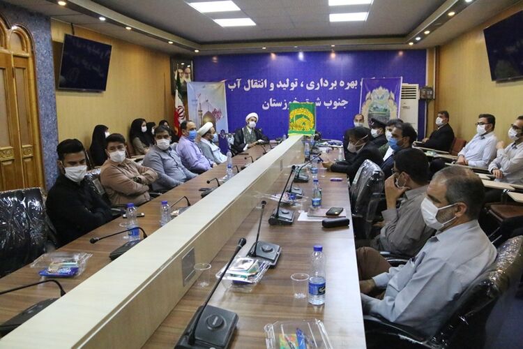 به همت پایگاه مقاومت بسیج سید الشهدا (ع)  شرکت آب جنوب شرق