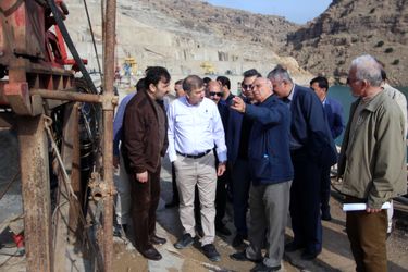  گزارش تصویری بازدید مدیرعامل سازمان آب و برق خوزستان از سد و نیروگاه مسجد سلیما ن/ 23 آذرماه 98 
