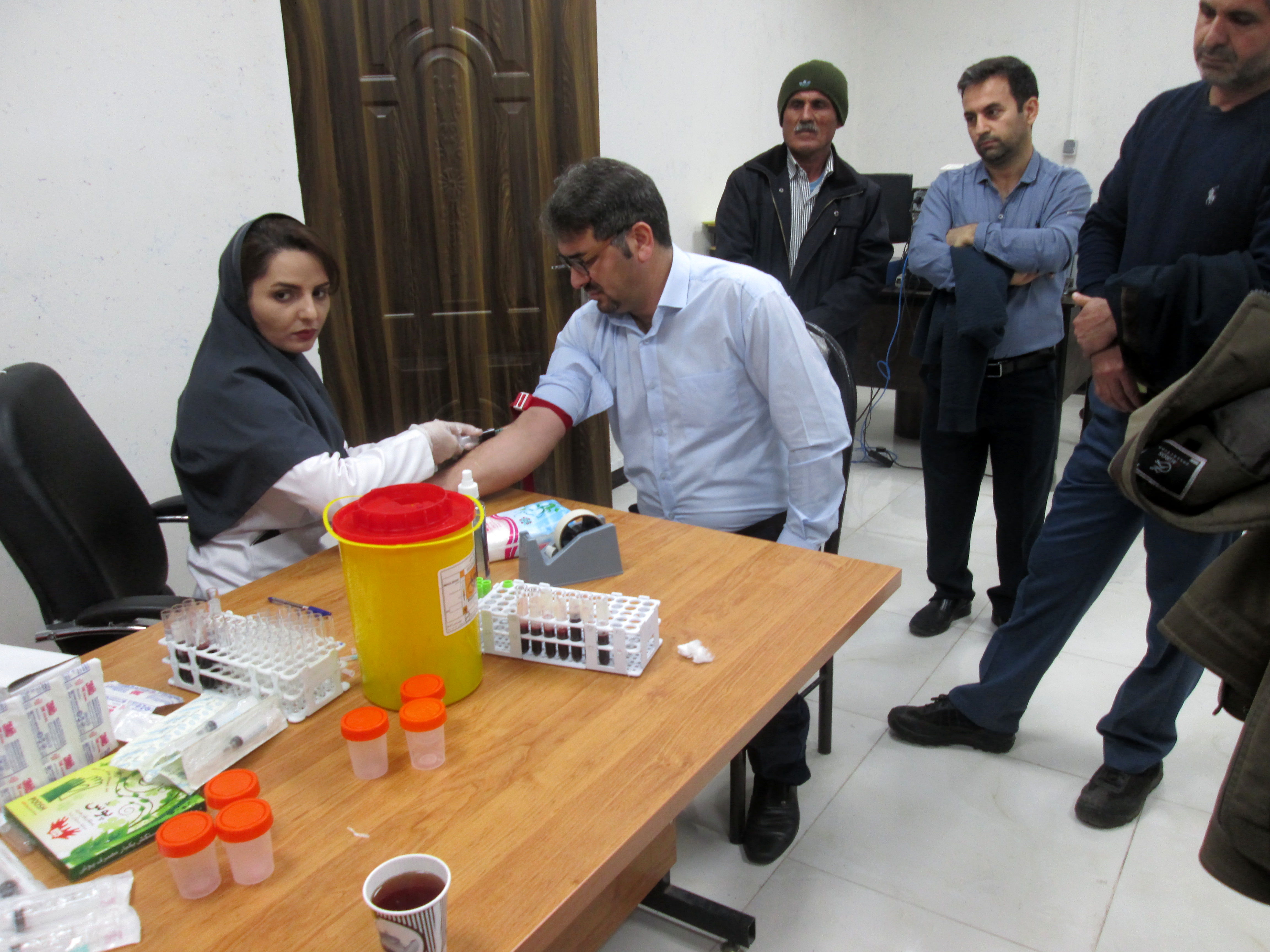  اجرای طرح آزمایش سلامت کارکنان سد و نیروگاه شهید عباسپور