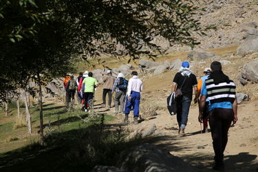 صعود گروه کوهنوردی آقایان سازمان آب و برق خوزستان به قله الوند همدان