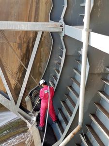  اتمام عملیات تعمیر، اورهال وسرویس دریچه های سرریز سد تنظیمی - انحرافی گتوند  