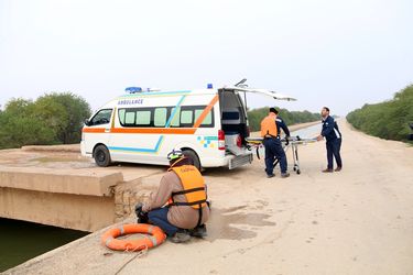 مانور نجات غریق در شرکت آب جنوب شرق برگزار شد.