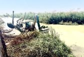 آغاز عملیات لایروبی و نی زدائی رودخانه شاوور 