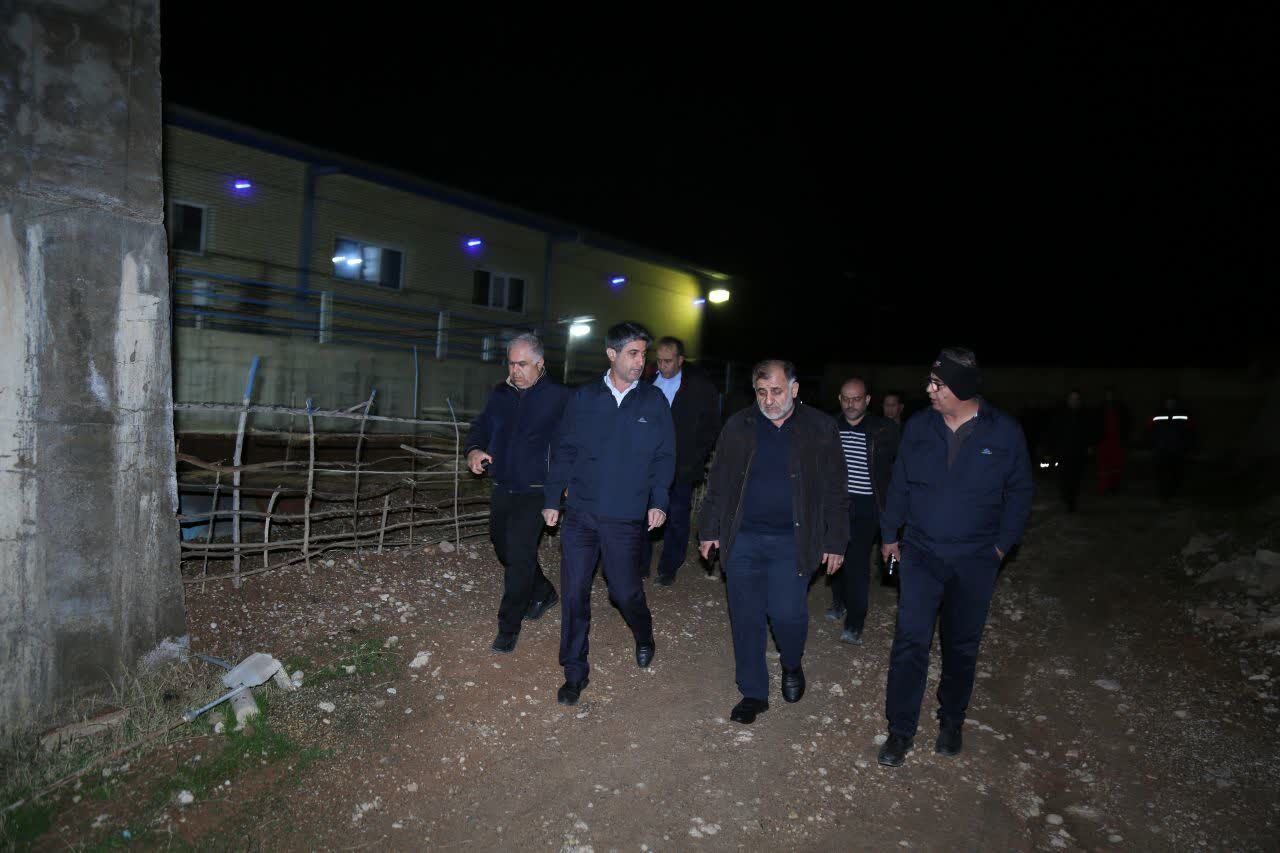 بازدید مدیرعامل سازمان آب و برق خوزستان از سد و نیروگاه مسجدسلیمان