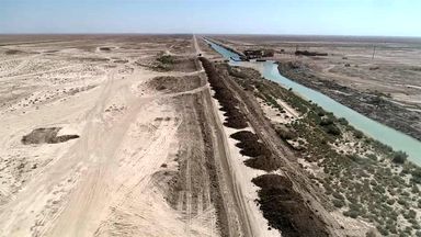 اتمام عملیات لایروبی و ترمیم دایک کانال کنترل سیلاب سد انحرافی رامشیر