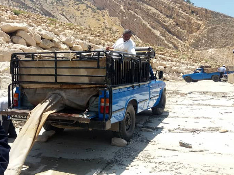 رها سازی 500 هزار قطعه بچه ماهی بومی در دریاچه سد مارون بهبهان