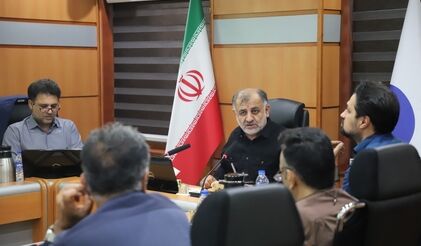 برگزاری جلسه برنامه‌ریزی و مدیریت مخاطرات آبی در سازمان آب و برق خوزستان