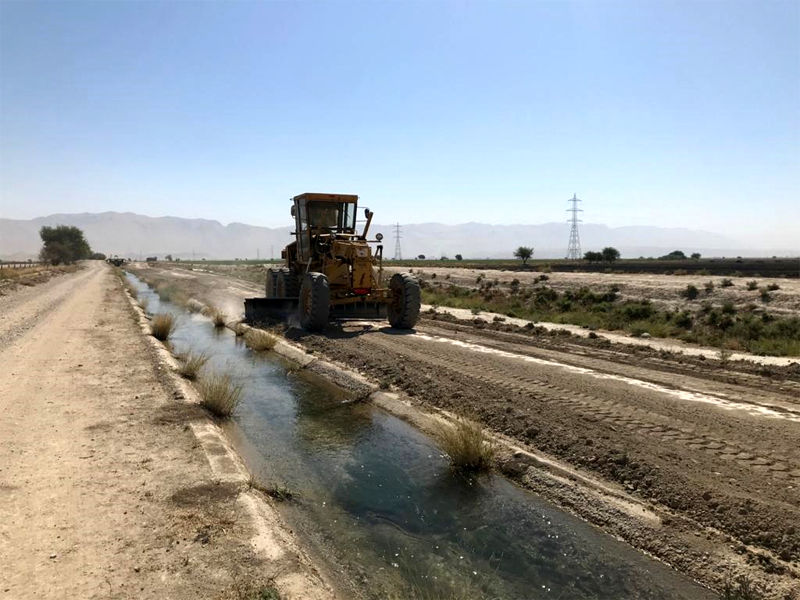  لایروبی دو کانال اصلی در شبکه های آبیاری مارون