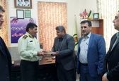 قدردانی مدیرعامل شرکت آبیاری کارون بزرگ از فرماندهان نیروی انتظامی شهرستان‌های شوشتر، گتوند و باوی