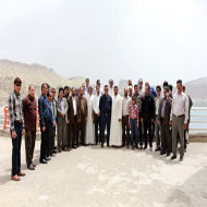 بازدید کشاورزان شهرستان شادگان از سد مخزنی مارون