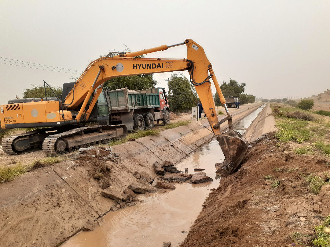 پروژه بهسازی پمپ کانال گتوند کلید خورد