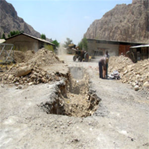 اجرای سیستم ارتینگ ایستگاه هواشناسی سایت اداری سد مارون