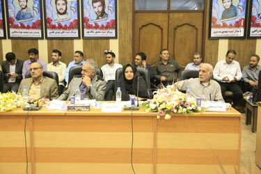 گزارش تصویری کلنگ زنی فاز اول طرح جامع آبرسانی شهرها و روستاهای جنوب شرق خوزستان