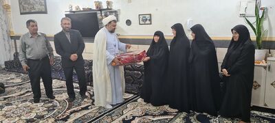 تکریم خانواده شهدای سازمان آب و برق خوزستان با اجرای طرح “سپاس”