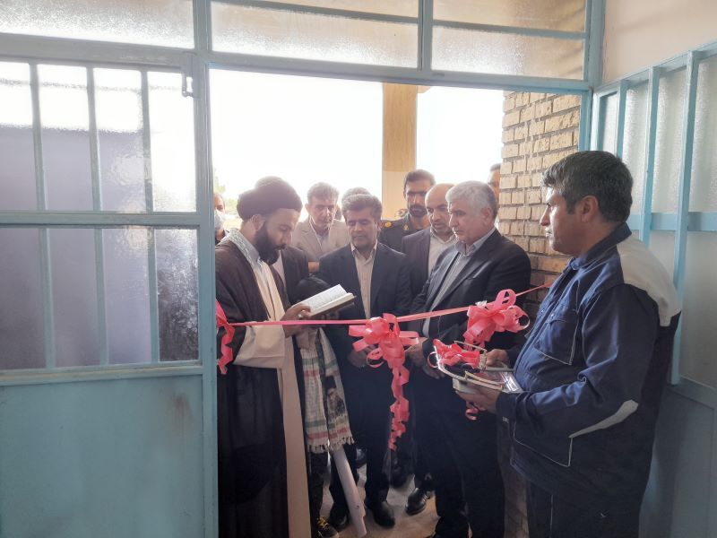 به همت سازمان آب و برق خوزستان; مرکز اشتغال زایی بهزیستی شهرستان اندیکا افتتاح شد