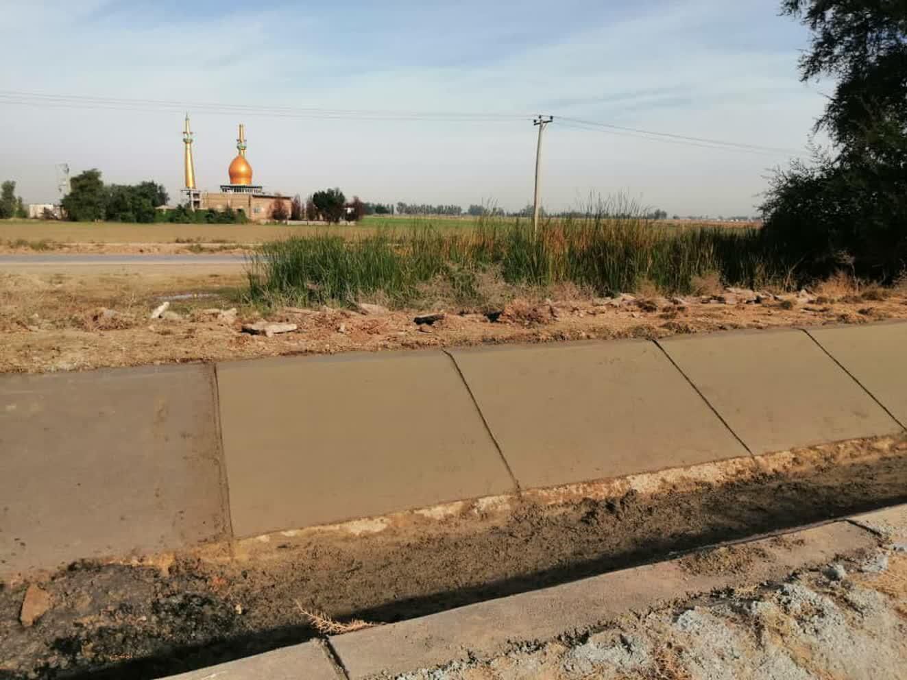 عملیات ترمیم کانال های آبیاری منطقه شمال خوزستان شتاب گرفته است