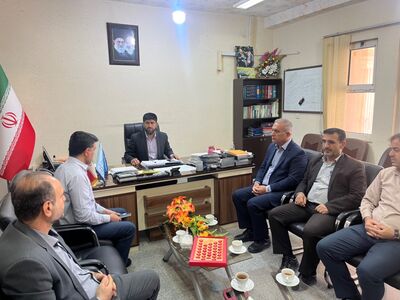 دیدار با مقامات قضایی باوی به مناسبت هفته قوه قضائیه