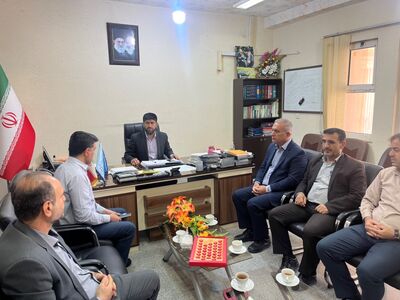 دیدار با مقامات قضایی باوی به مناسبت هفته قوه قضائیه