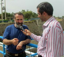 بازیگر سینما و تلویزیون: دیدن سدها و کانال های آبیاری غرورآفرین است