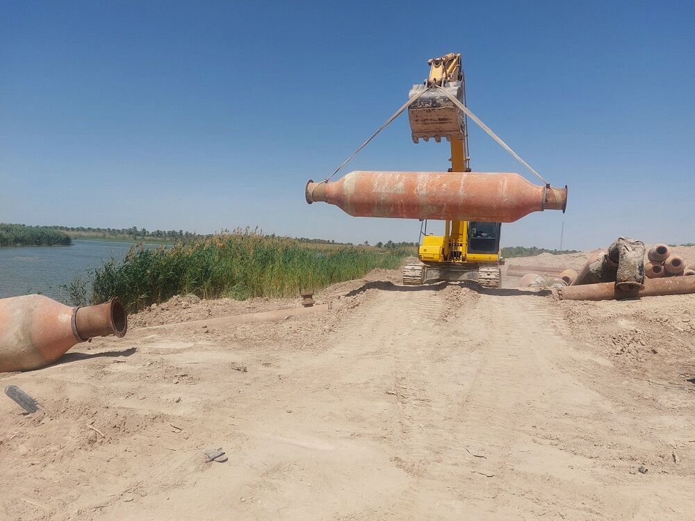   آغاز عملیات تعویض جنت ‌های خط لوله آبی لایروب ۱۲۰۰ سیستان در ایستگاه پمپاژ طره بخاخ