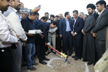 گزارش تصویری کلنگ زنی فاز اول طرح جامع آبرسانی شهرها و روستاهای جنوب شرق خوزستان