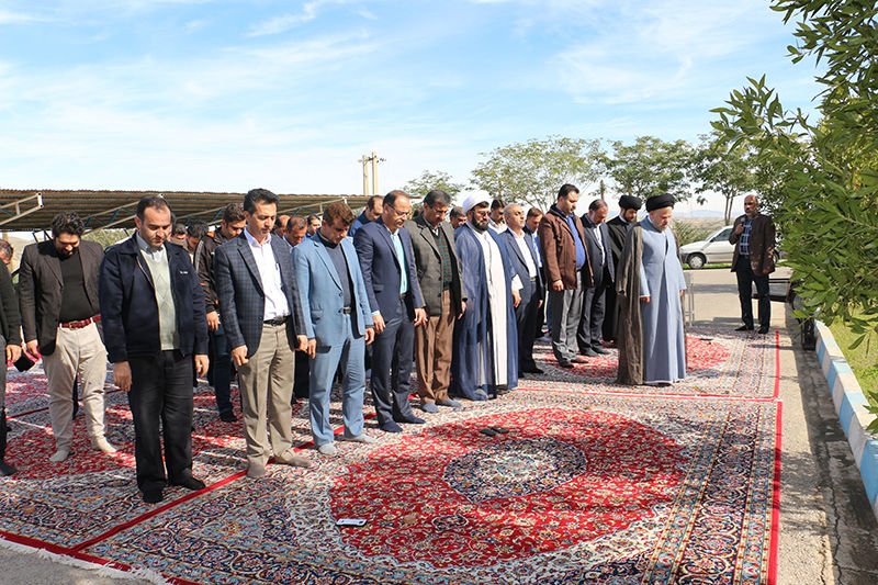 دیدار امام جمعه شهرستان اندیمشک با  کارکنان سد و نیروگاه دز
