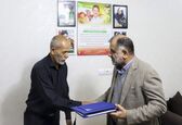 دیدار مدیرعامل سازمان آب و برق خوزستان با خانواده شهدای دفاع مقدس ۱۲ روزه 