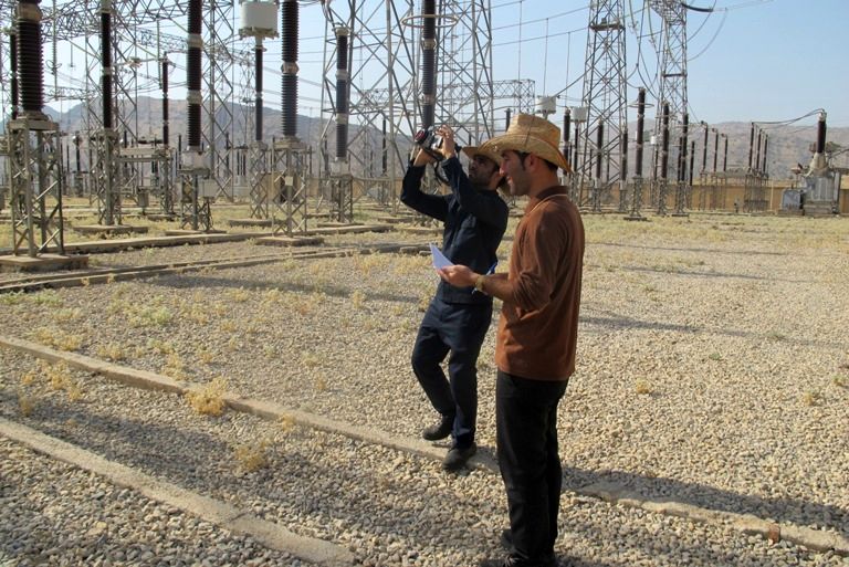 انجام ترموگرافی و اندازه گیری ارتعاشات تجهیزات نیروگاهی در سد شهید عباسپور