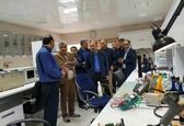 بازدید مدیر مرکز مدیریت نیروگاه های برق آبی کشور از آزمایشگاه سد و نیروگاه مسجد سلیمان 