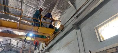 بهینه سازی سیستم تهویه سالن شماره یک کاسکادهای ایستگاه پمپاژ کوت امیر
