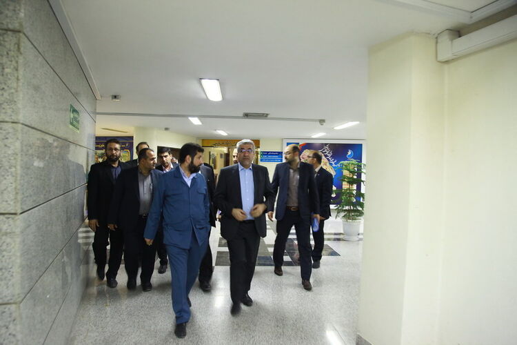 تصاویر افتتاح مرکز مانیتورینگ ایستگاه های هواشناسی و رونمایی از سامانه نرم افزارهای تخصصی صنعت آب