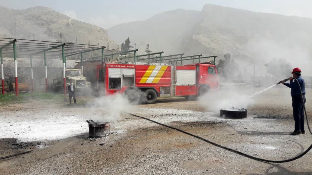 عملیات مانور آتش، امداد و نجات در سد و نیروگاه شهید عباسپور انجام شد