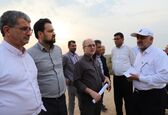 بازدید میدانی مدیرعامل سازمان آب و برق خوزستان از مسیرهای پایین‌دست کرخه و بررسی روند تأمین و توزیع آب در هویزه