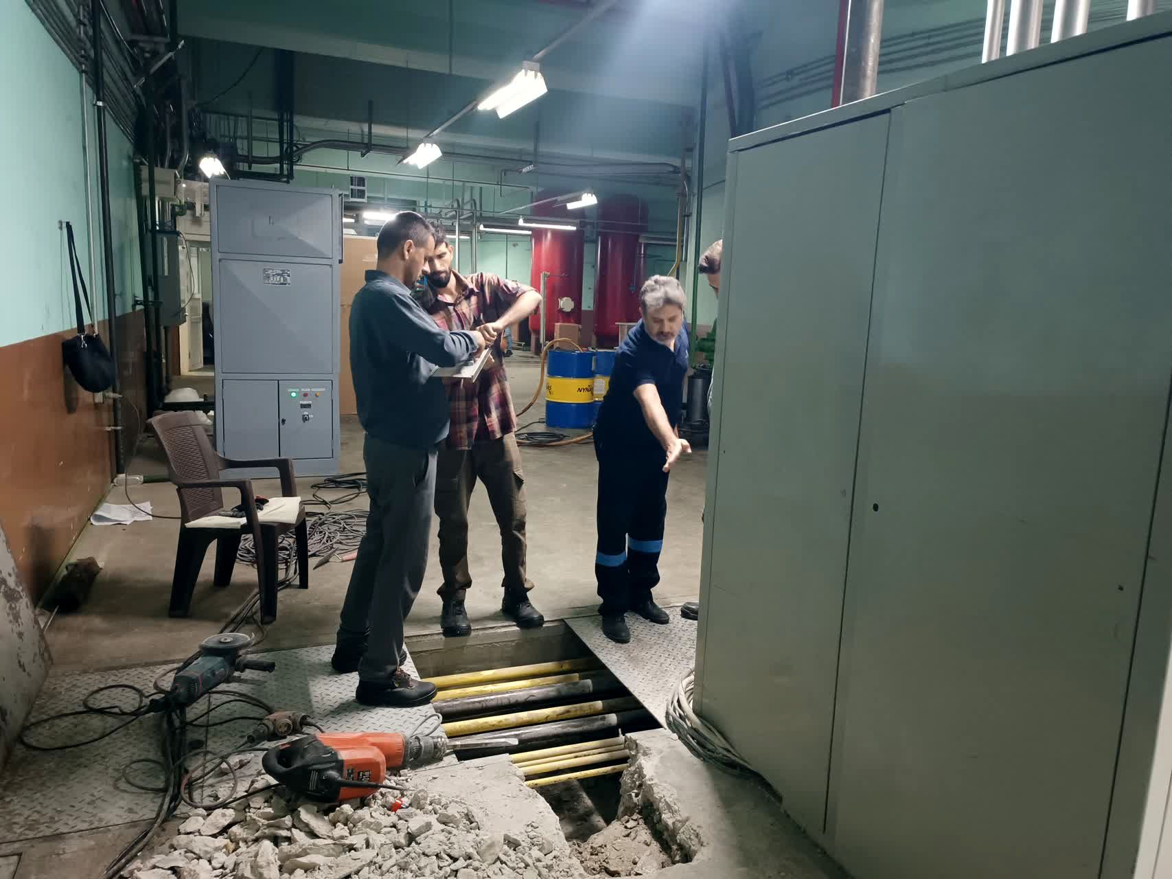 آغاز تعمیرات سالیانه واحد شماره چهار نیروگاه اول سد شهید عباسپور