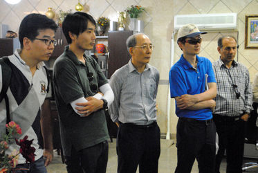 بازدید نمایندگان یک شرکت کره ای از سد و نیروگاه کارون