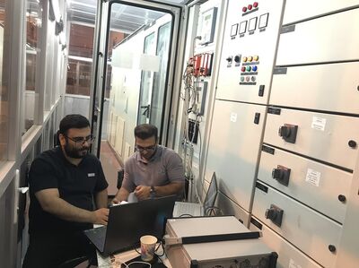 تست های رله های حفاظتی واحد شماره ۲ نیروگاه نیروگاه مارون