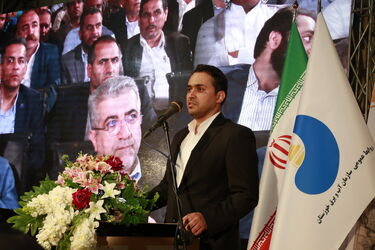 گزارش تصویری از آیین افتتاح طرح آبرسانی شوشتر و تامین آب ۹۱ روستای سید حسن تا نمره یک 