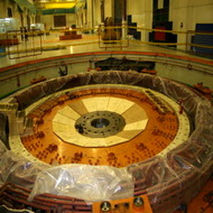 دیسکهای ترمز ژنراتور در سد شهید عباسپور تراز شد