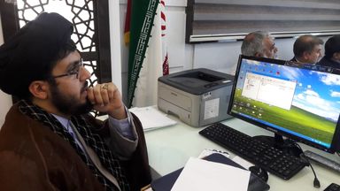 بازدید چهره های مذهبی، دانشگاهی، نظامی ، انتظامی ....از دیسپاچینگ سازمان