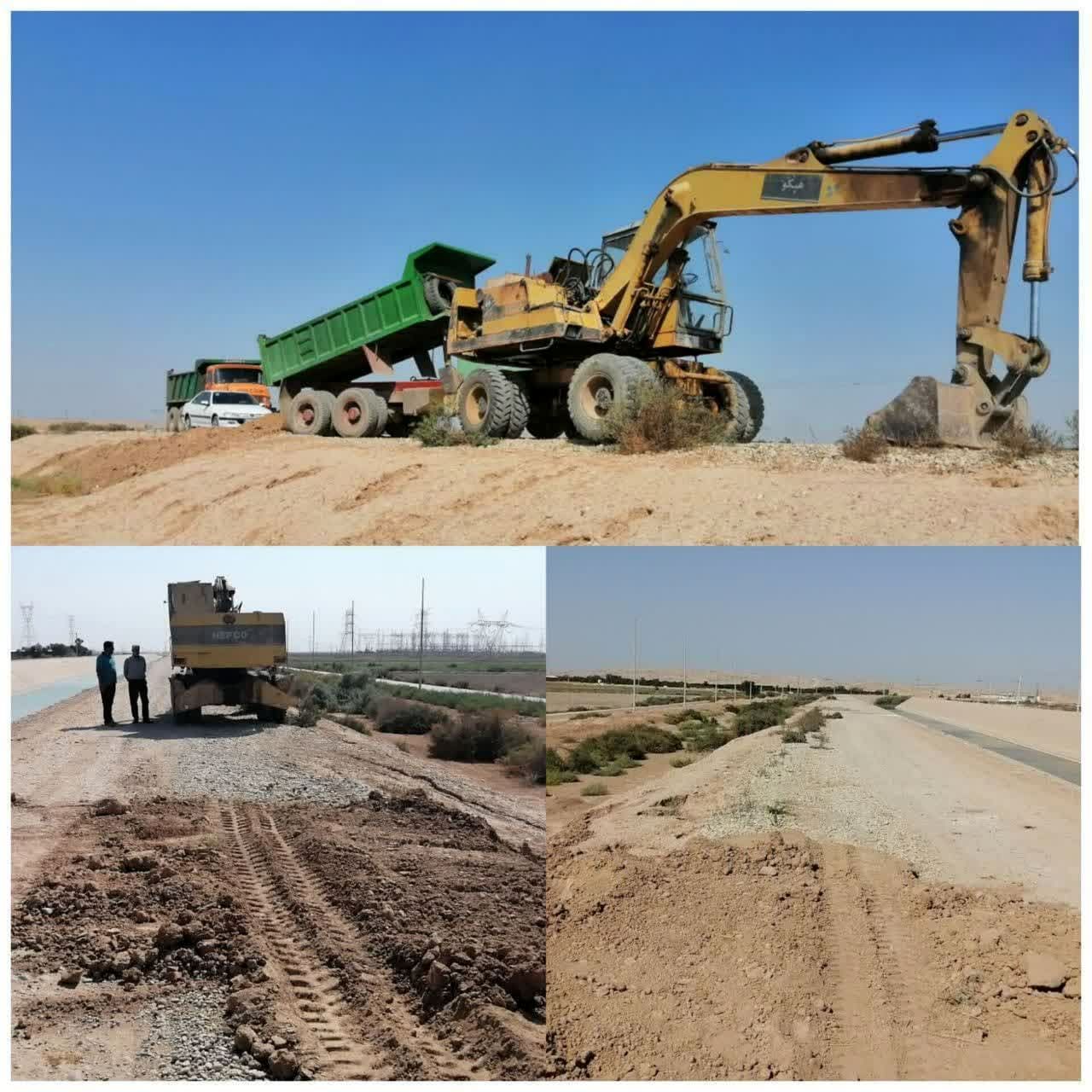 شروع عملیات ترمیم آبشستگی‌های کانال شهید چمران