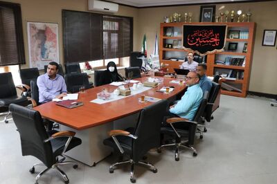 جلسه ارزیابی و برنامه ریزی فعالیت های اجرایی حوزه کارون جنوبی برگزار شد