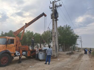  ترانسفورماتور 400 کیلوولت‌آمپر ایستگاه پمپاژ KO5 در حوضه کارون جنوبی نصب و راه‌اندازی شد